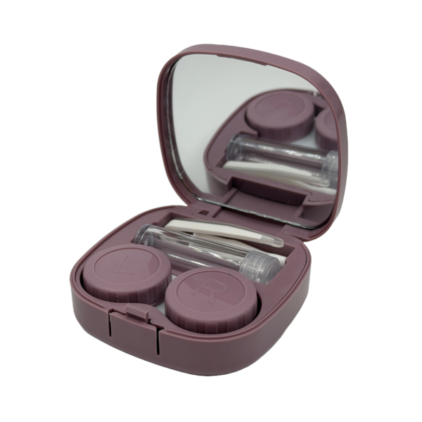 Kuti për Lente me pasqyre - Pink