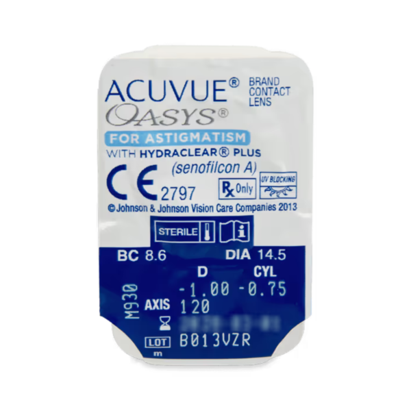 Acuvue Oasys for Astigmatism (6 copë)